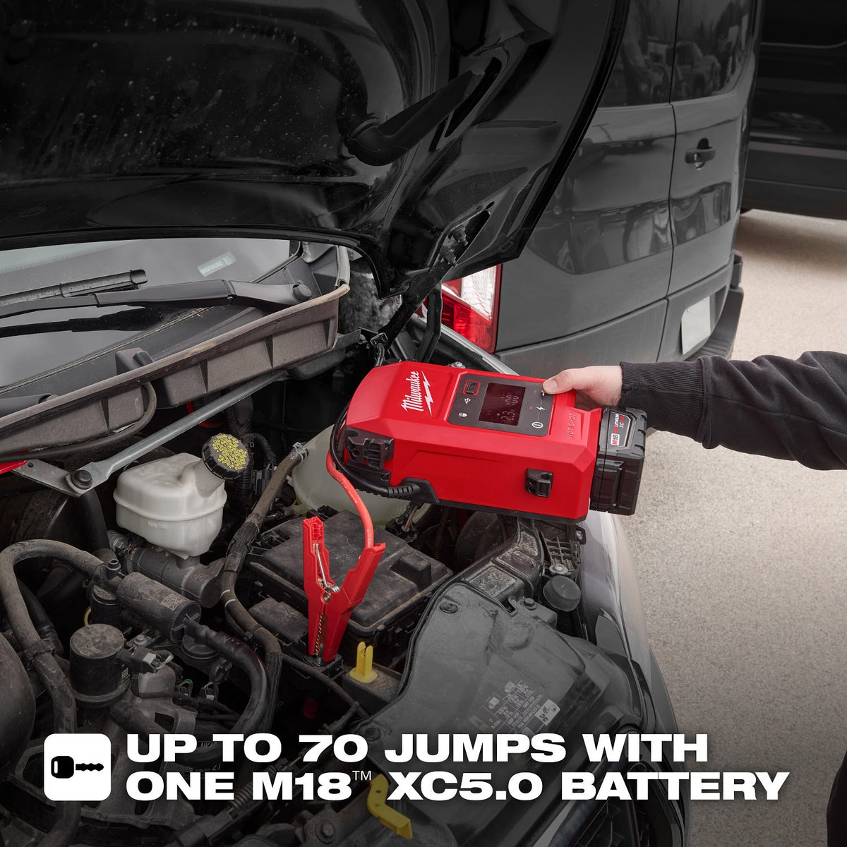 Milwaukee 3841-20 M18 HOTSHOT Jump Starter - 9