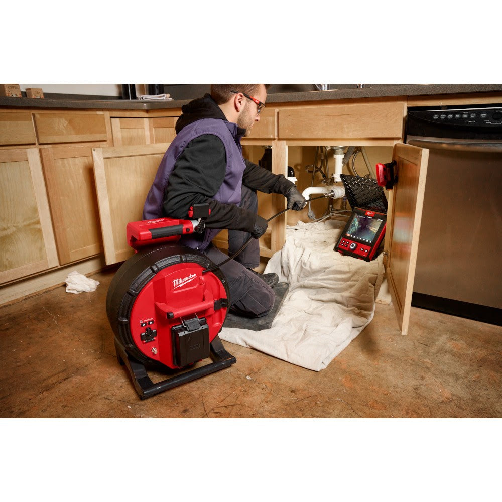 Milwaukee 3972-22 M18 100' Flexible Modular Pipeline Inspection System - 7