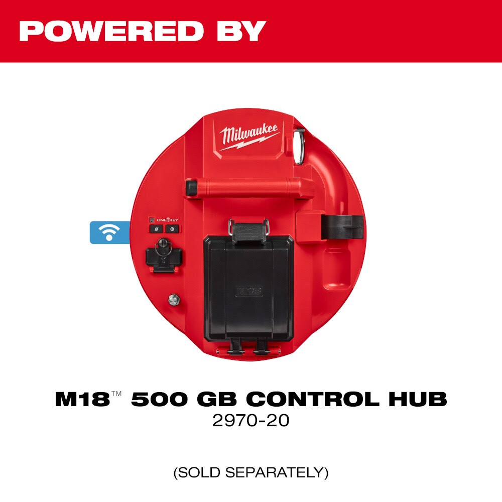 Milwaukee 3973-20 120' Mid-Stiff Modular Pipeline Inspection Reel - 4