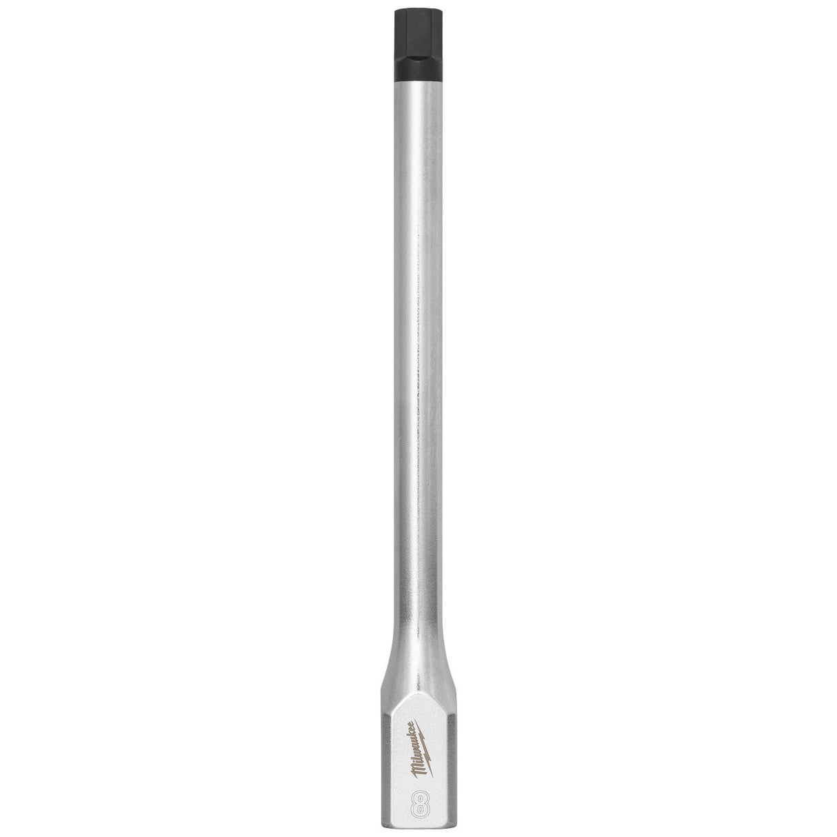 Milwaukee 45-34-1086 3/8 in Drive 8 mm Long Hex Bit Socket with FOUR FLAT Anti-Roll, 6 in Reach