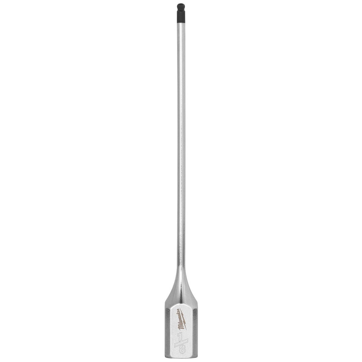 Milwaukee 45-34-1089 3/8 in. Drive 1/8 in. Long Ball End Hex Bit Socket with FOUR FLAT Anti-Roll Sides and 6 in. Reach