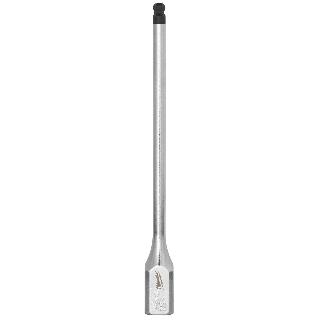 Milwaukee 45-34-1093 3/8" Drive 7/32" Long Ball End Hex Bit Socket with Anti-Roll Wrench-Ready Flats