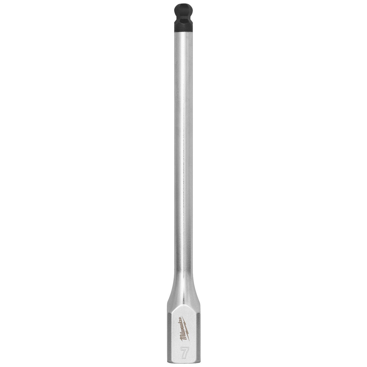 Milwaukee 45-34-1100 3/8" Drive 7mm Long Ball End Hex Bit Socket with Four Flat Sides (6" Long Reach)