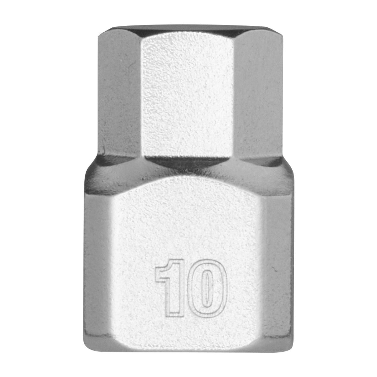 Milwaukee 45-34-1137 1/4" Drive 10mm Low-Profile Hex Bit Socket with Anti-Roll Wrench-Ready Sides (1 Each)