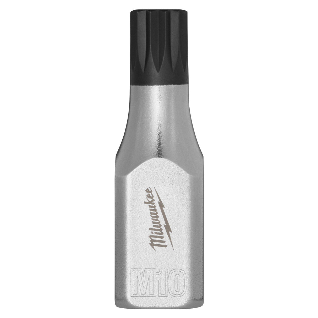 Milwaukee 45-34-1144 3/8 in. Drive 10mm Triple Square Bit Socket with Anti-Roll Wrench-Ready Design