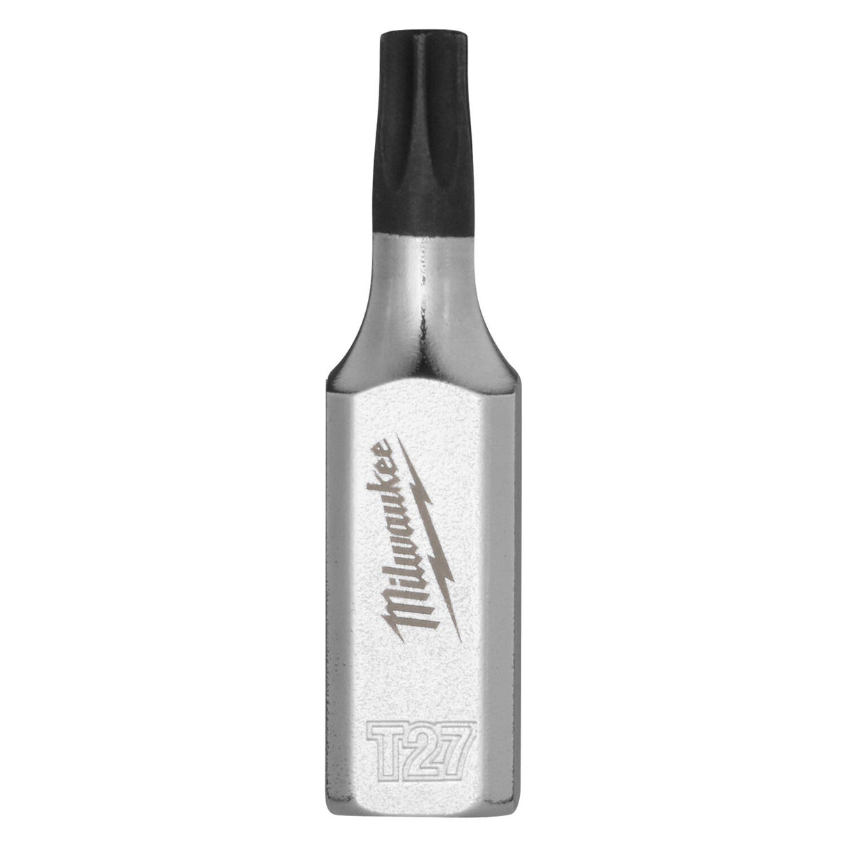 Milwaukee 45-34-1155 T27 Tamper Proof TORX Bit Socket, 1/4" Drive, Anti-Roll Wrench-Ready