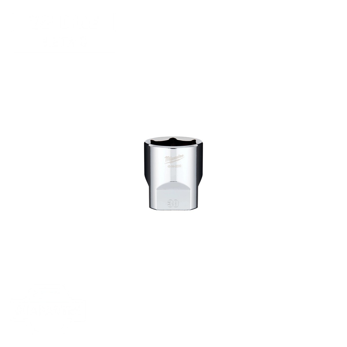 Milwaukee 45-34-2030 1/2" Drive 30 mm 6-Point Socket with Four Flat Sides
