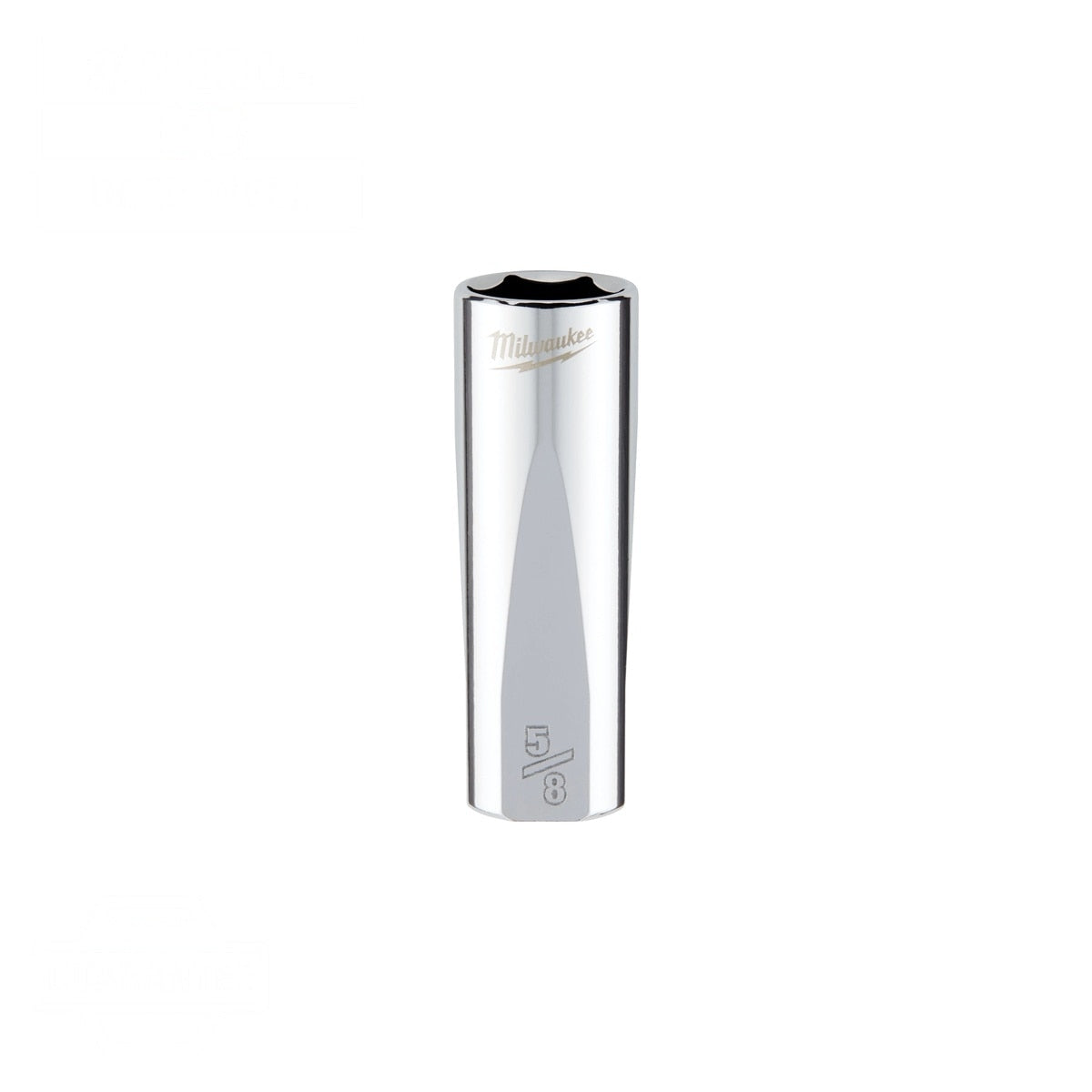 Milwaukee 45-34-6250 3-8" Drive 5-8" SAE Deep 6-Point Socket with Four Flat Sides