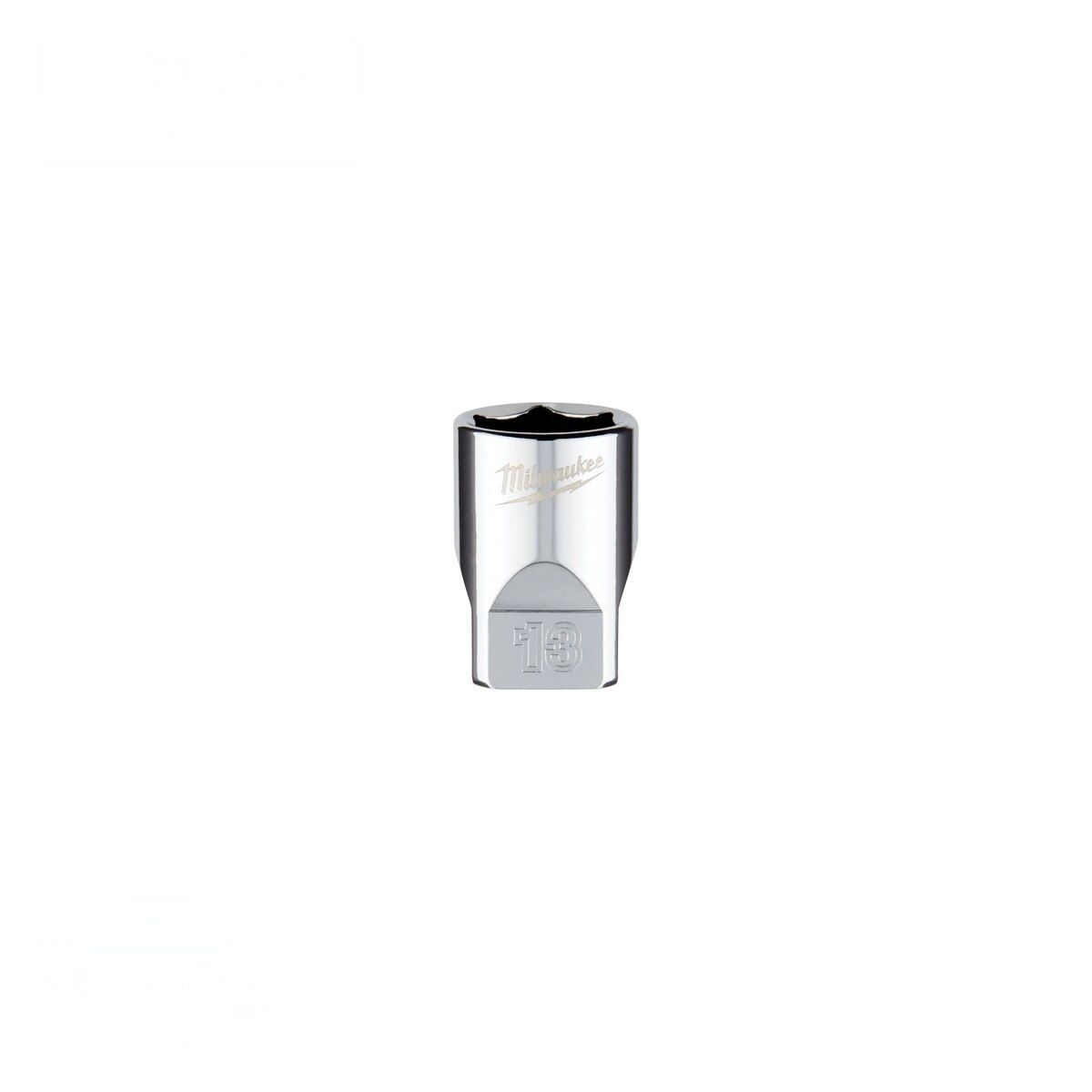 Milwaukee 45-34-9039 1/4" Drive 13mm Metric 6 Point Socket with Four Flat Sides