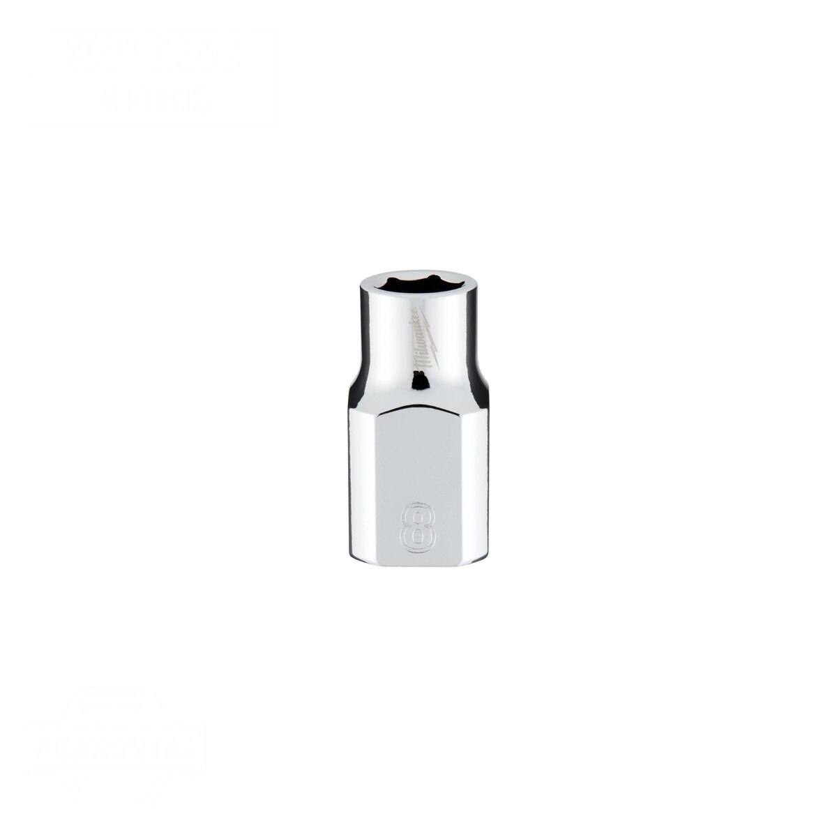 Milwaukee 45-34-9078 3/8" Drive 8 mm Metric 6-Point Socket with Four Flat Sides