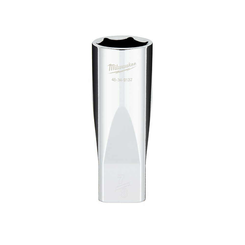 Milwaukee 45-34-9132 1/2" Drive 7/8" SAE 6-Point Deep Socket with FOUR FLAT™ Sides