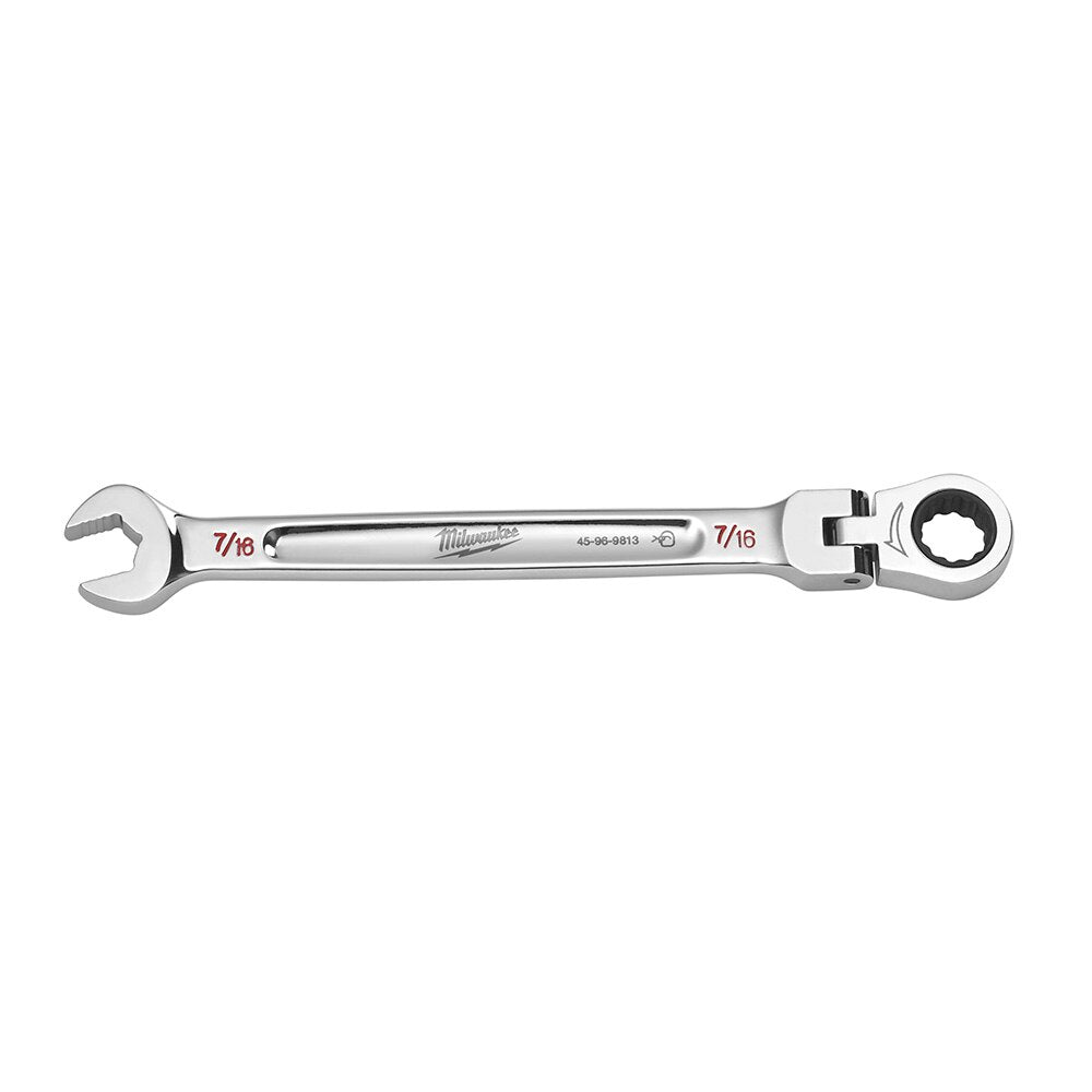 Milwaukee 45-96-9813 7/16in. Flex Head Combination Wrench