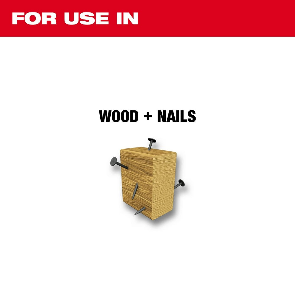 Milwaukee 48-01-7026 Super Sawzall Blade 5 Teeth per Inch 9-Inch Length, Ax (100 Pack) - 3
