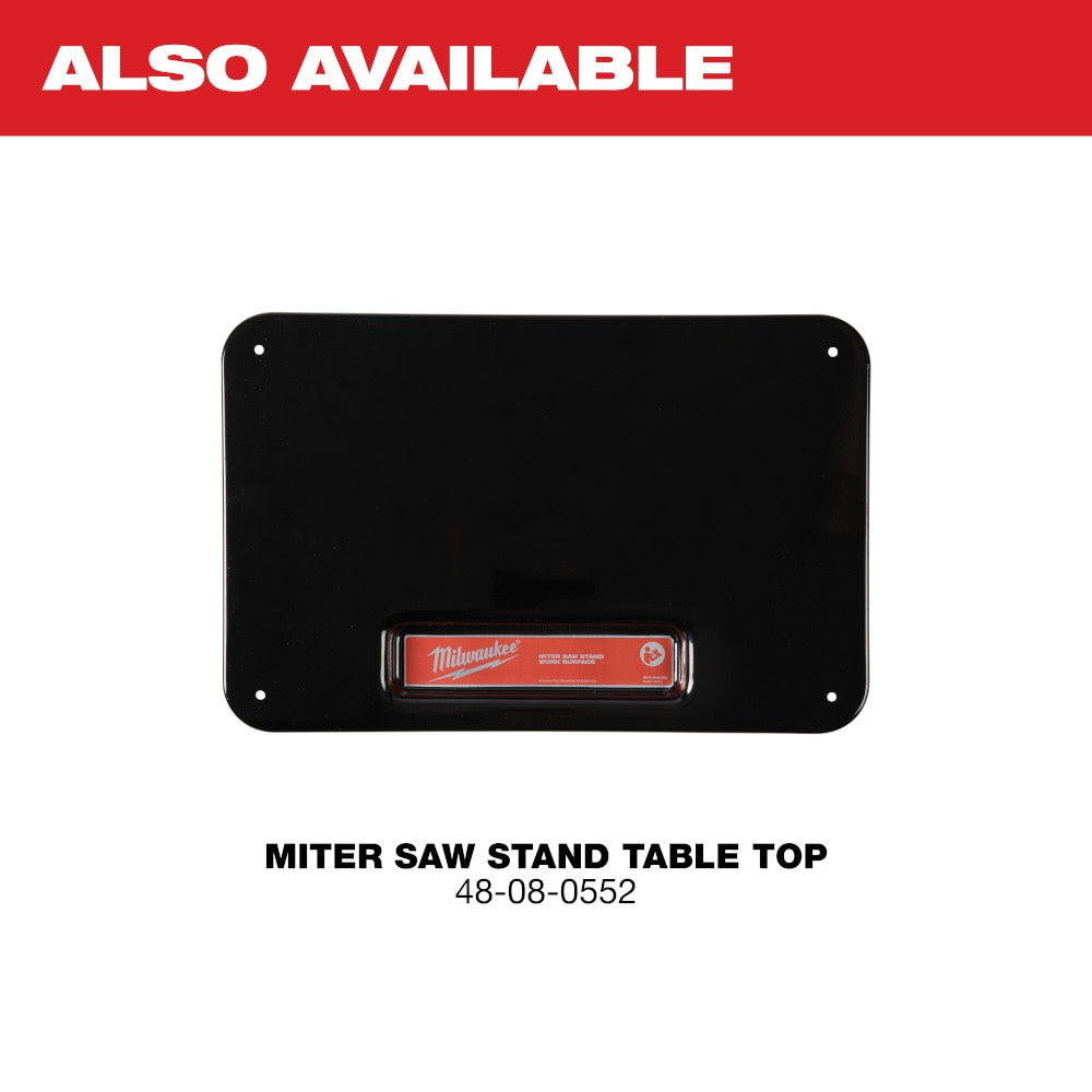 Milwaukee 48-08-0551 Folding Miter Saw Stand - 6