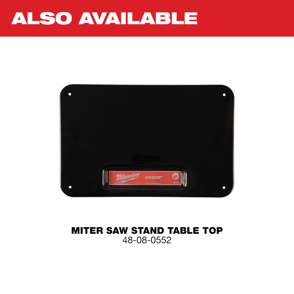 Milwaukee 48-08-0551 Folding Miter Saw Stand - 6