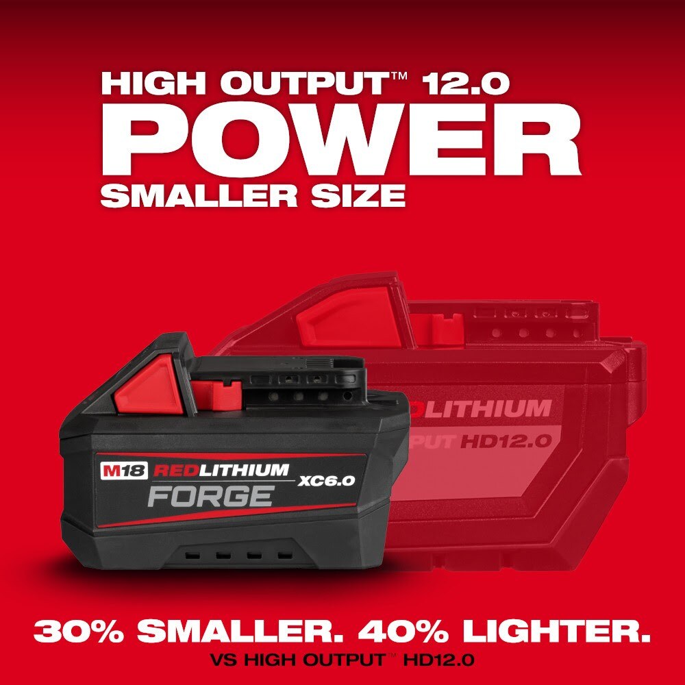 Milwaukee 48-11-1861 M18 REDLITHIUM FORGE XC6.0 Battery Pack - 4