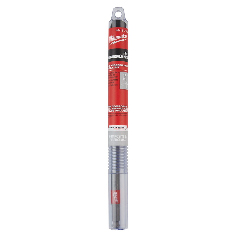 Milwaukee 48-13-7703 9/16"x12" Shockwave™ Impact Duty™ Lineman's Fiberglass Drill Bit - 2