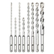 Milwaukee 48-20-7673 8pc. SDS Plus M/2 2-Cutter Drill Bit Kit