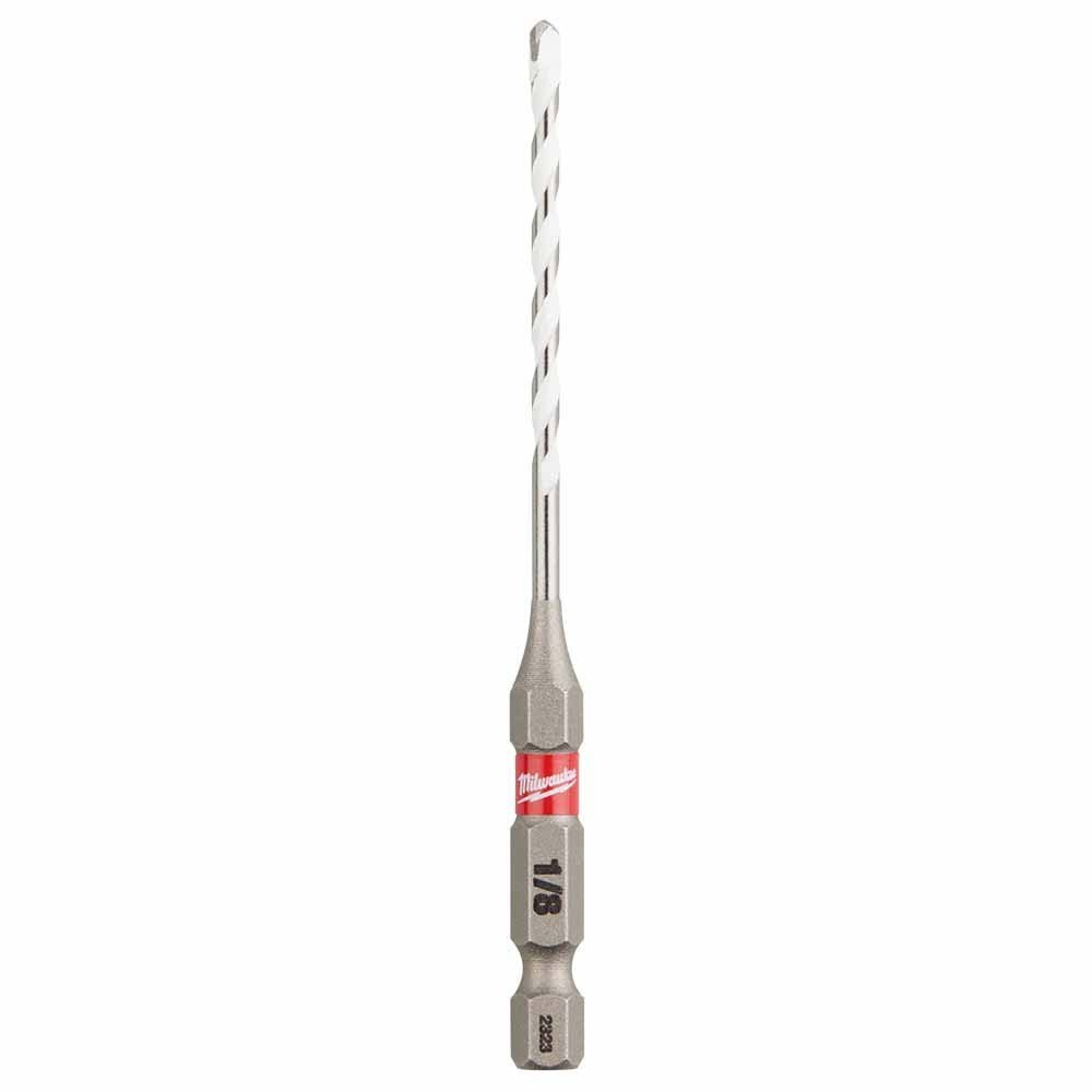 Milwaukee 48-20-8880 1/8" x 2" x 3-1/2" SHOCKWAVE Impact Duty Carbide Multi-Material Drill Bit - 12