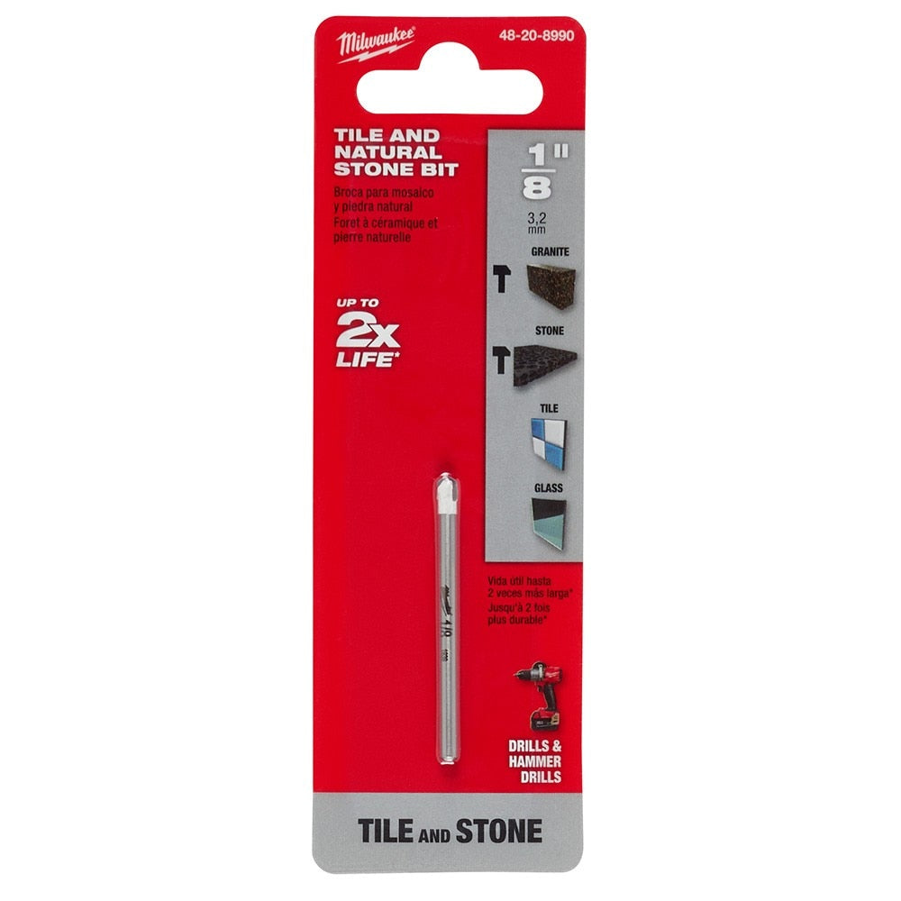 Milwaukee 48-20-8990 1/8" Natural Stone Bit - 2