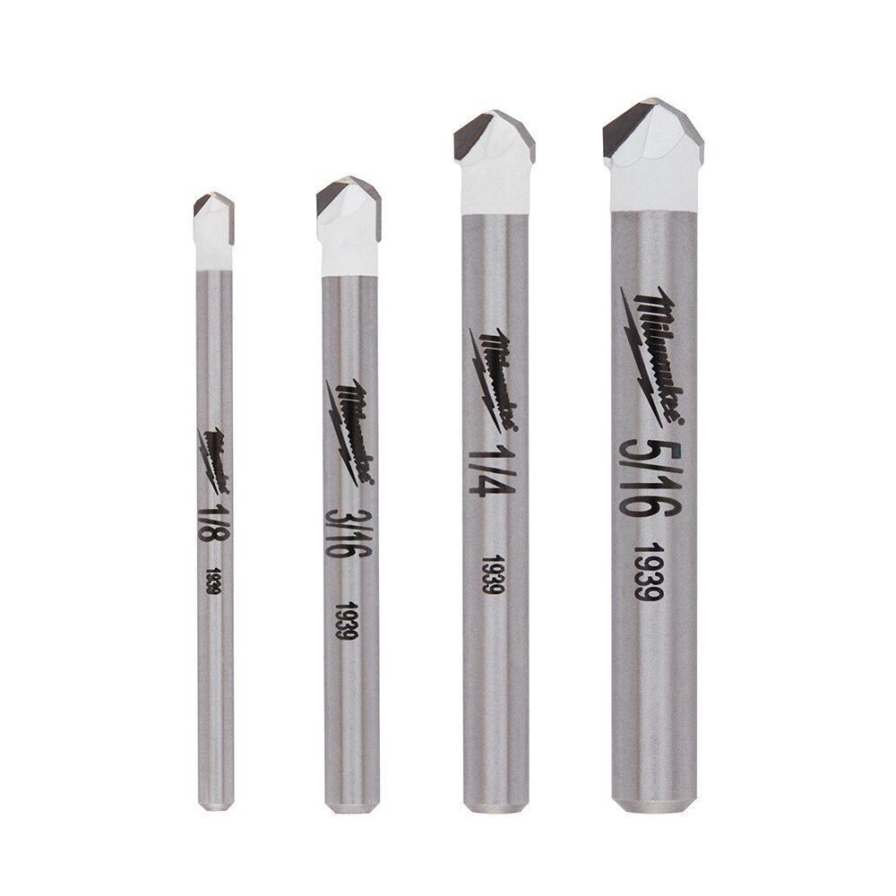 Milwaukee 48-20-8998 4PC Natural Stone Bit Set