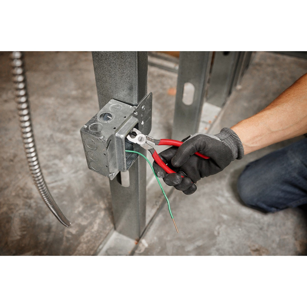 Milwaukee 48-22-0144 12 PC Electrical Hand Tool Set for Electricians and Journeymen - 8