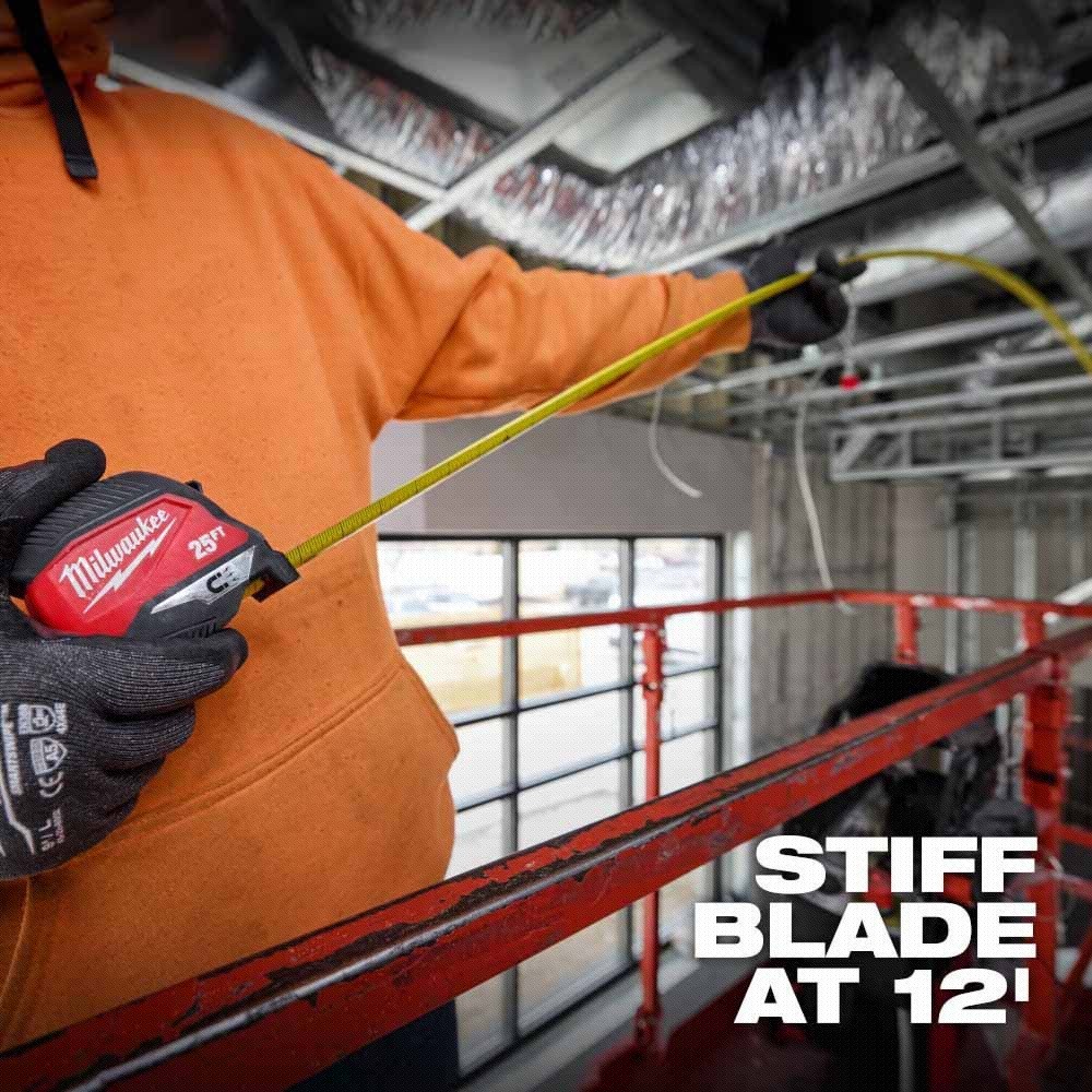 Milwaukee 48-22-1026M 8m 26 ft Magnetic Tape Measure with Low-Profile Magnet - 4