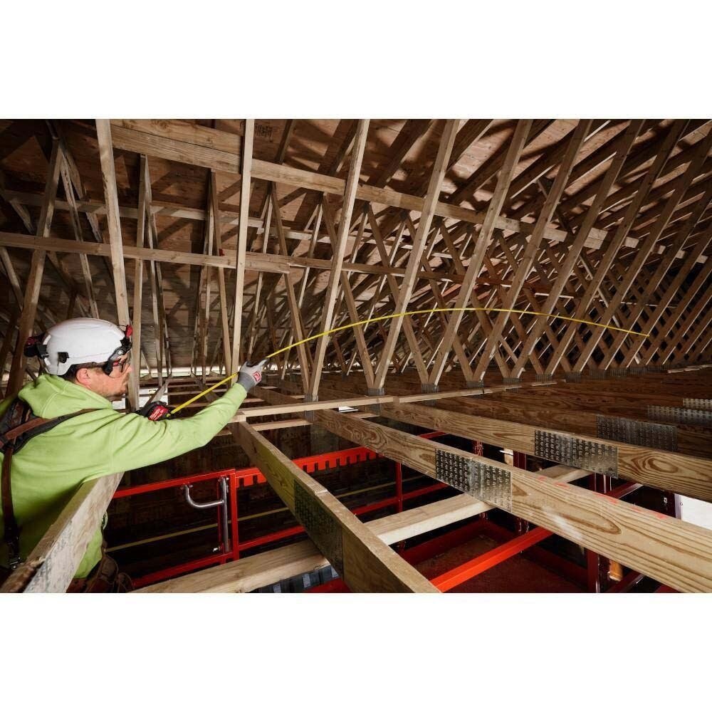 Milwaukee 48-22-1217 5m/16 ft Wide Blade Tape Measure, Metric/SAE with 16 ft Reach (1 Pack) - 9