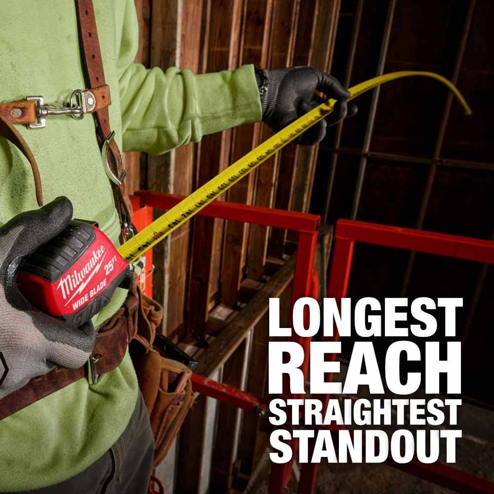 Milwaukee 48-22-1226 8m/26' Wide Blade Tape Measure - 3
