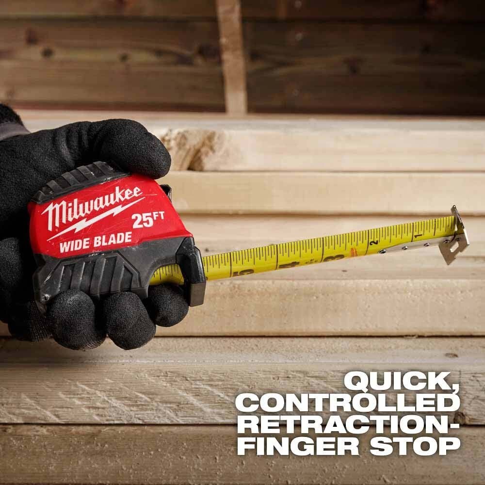 Milwaukee 48-22-1235 35ft Wide Blade Tape Measure (1 Each) - 6