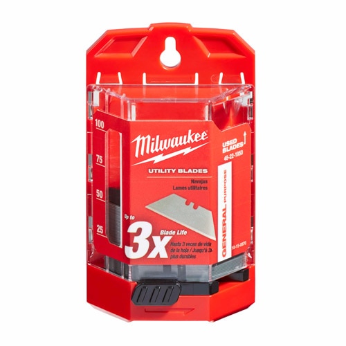 Milwaukee 48-22-1950 50 PC General Purpose Utility Blades w/ Dispenser - 2