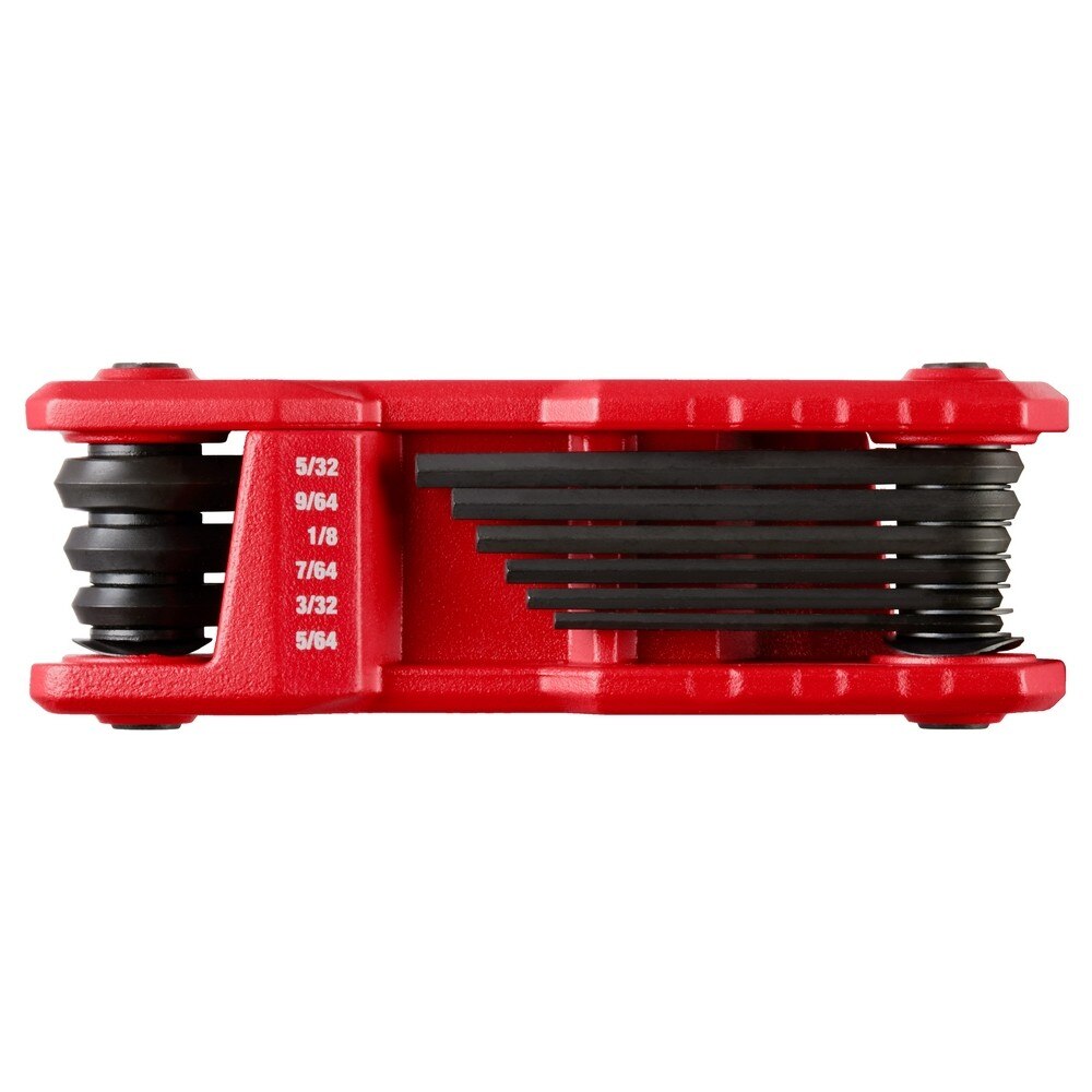 Milwaukee 48-22-2181 9-Key Folding Hex Key Set - SAE - 8