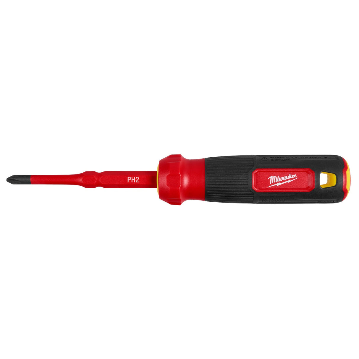 Milwaukee 48-22-2201 2-in-1 1000V Insulated Flip Shank Multi-Bit Screwdriver - 11