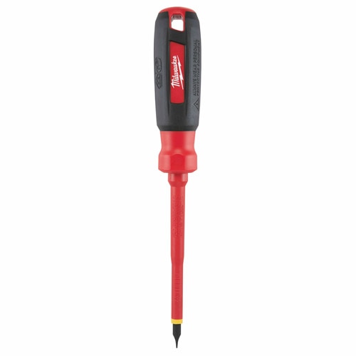 Milwaukee 48-22-2231 3/16" Cabinet - 4" 1000V Insulated Screwdriver - 3