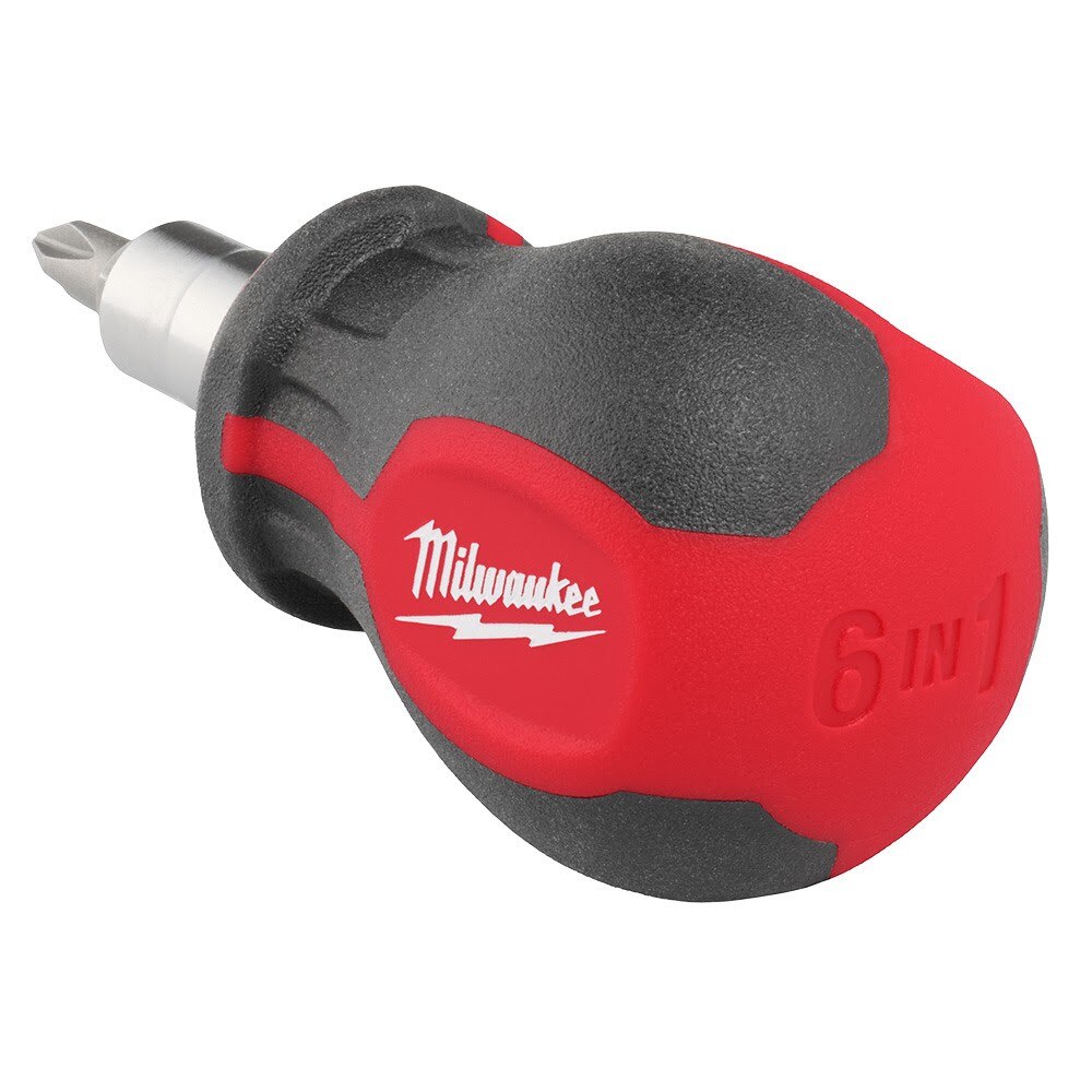 Milwaukee 48-22-2762 6-IN-1 Stubby Multi-Bit Screwdriver - 5