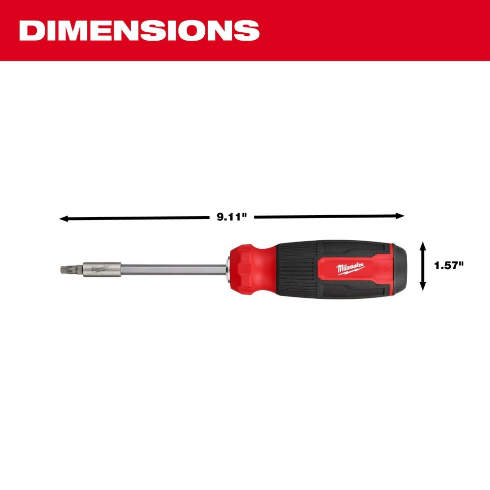 Milwaukee 48-22-2907 14-in-1 TORX Multi-Bit Screwdriver - 3