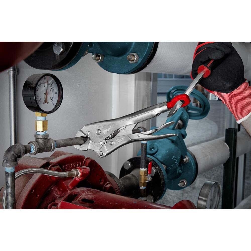 Milwaukee 48-22-3420 10 Inch TORQUE LOCK Curved Jaw Locking Pliers - 4