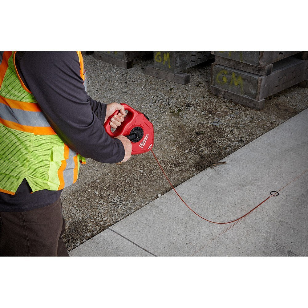 Milwaukee 48-22-3915 150' Extra Bold Large Capacity Chalk Reel - 6