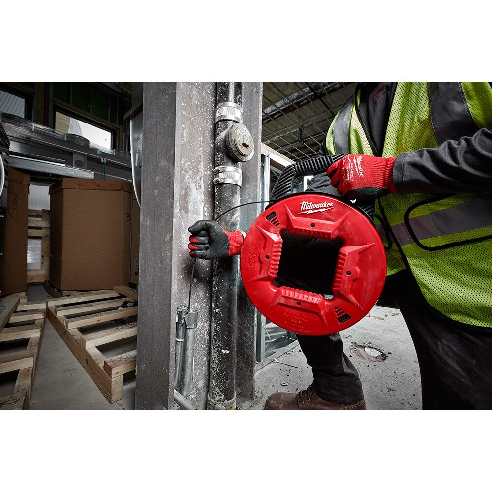 Milwaukee 48-22-4185 100' 1/4" Steel Fish Tape - 4