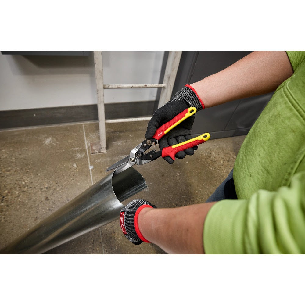Milwaukee 48-22-4567 Long Cut Aviation Snips - 9