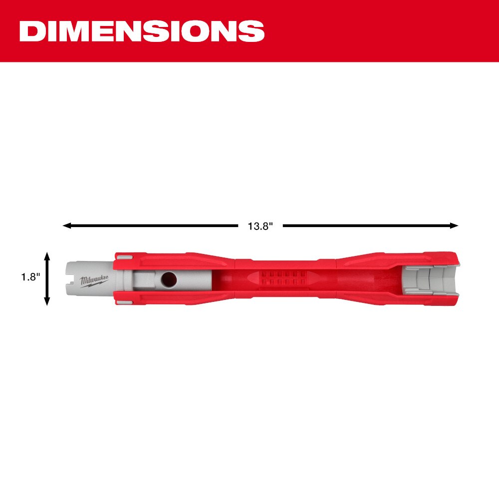 Milwaukee 48-22-7100 Faucet Swap-Out Wrench - 4