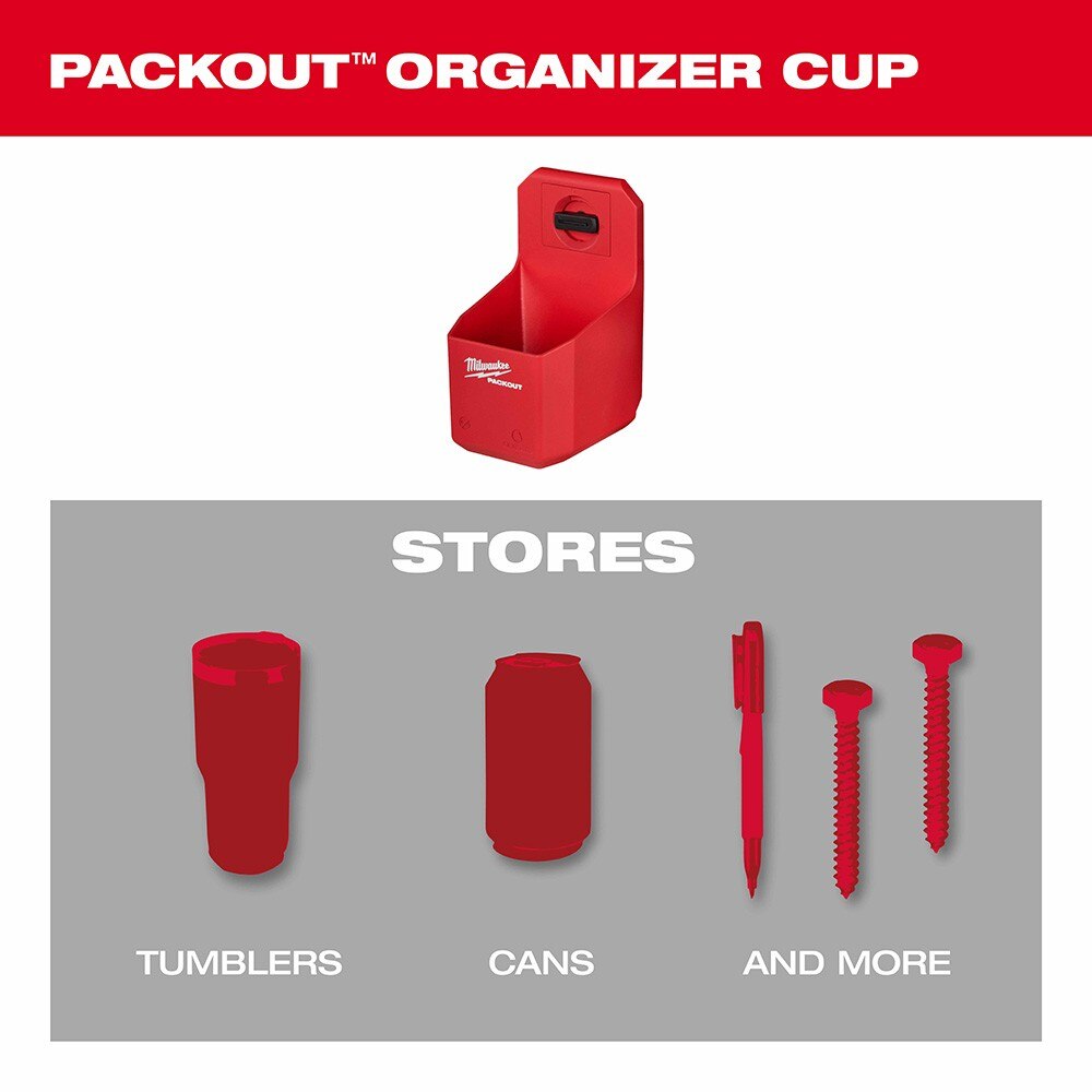 Milwaukee 48-22-8336 PACKOUT Shop Storage Organizer Cup - 3