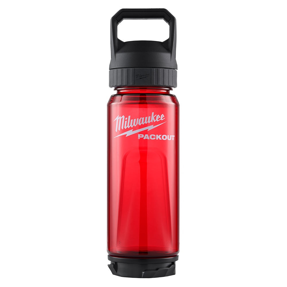 Milwaukee 48-82-8371RX PACKOUT 25oz Bottle with Chug Lid - Red