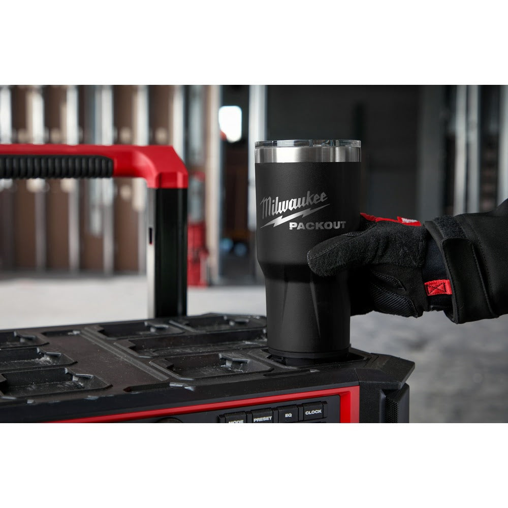 Milwaukee 48-82-8393BP PACKOUT 30oz Tumbler - Black - 5