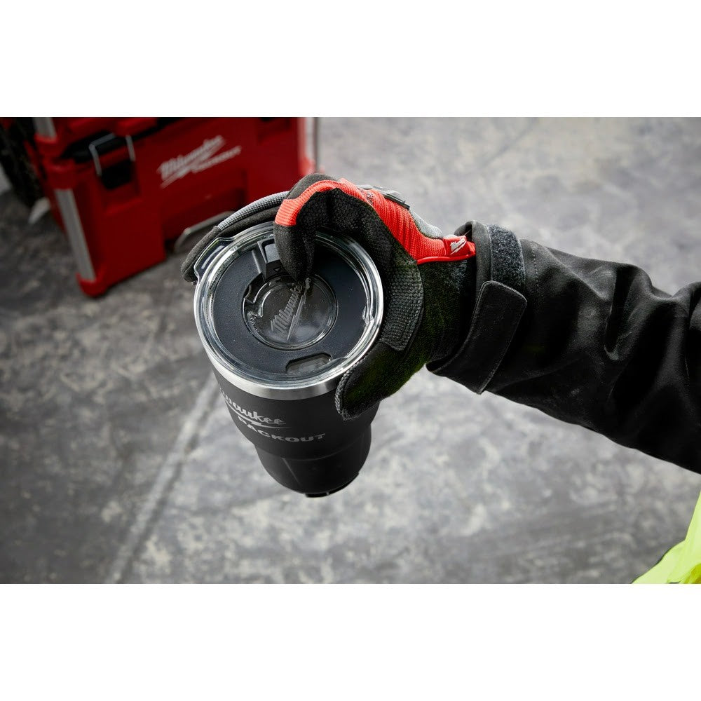 Milwaukee 48-82-8393BP PACKOUT 30oz Tumbler - Black - 7