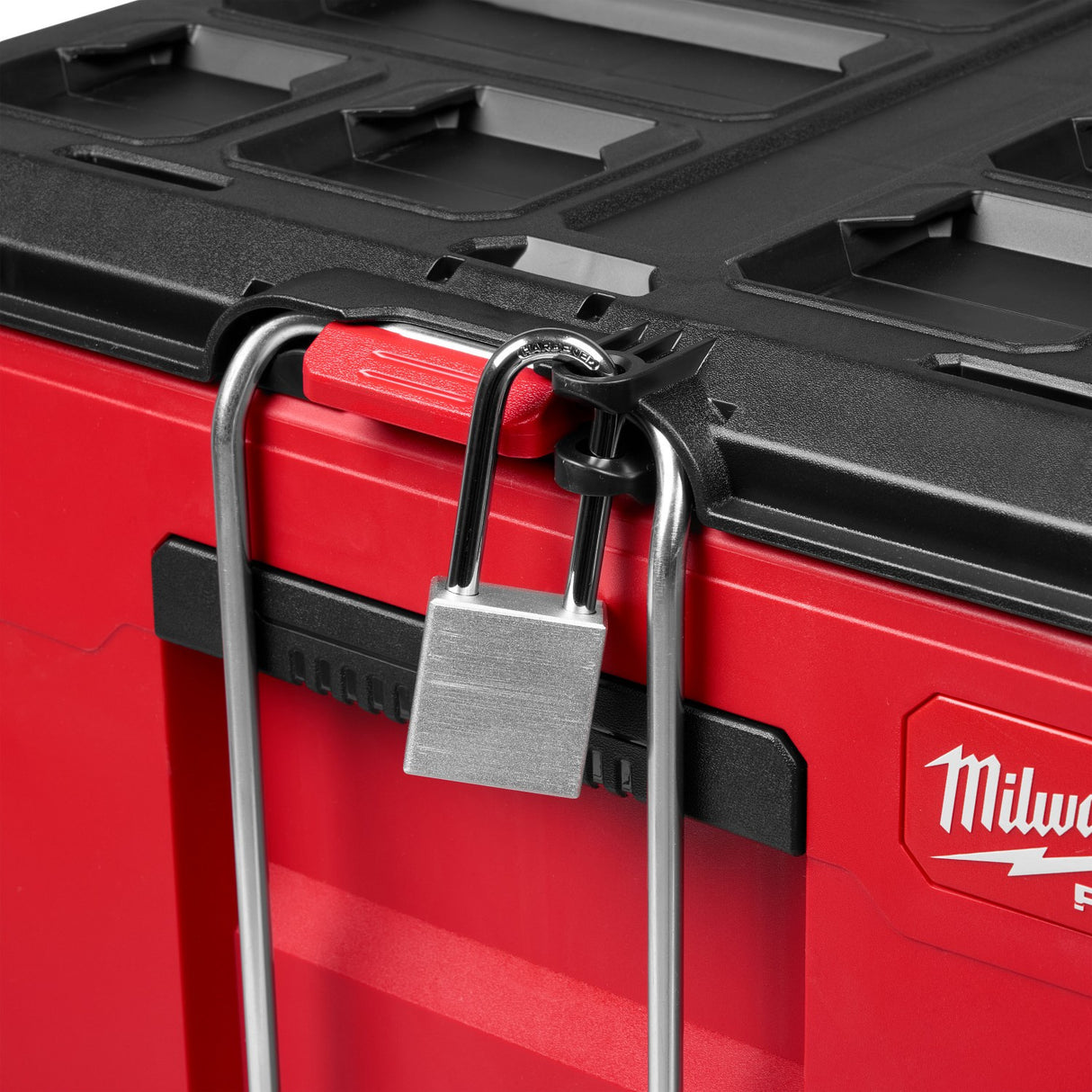 Milwaukee 48-22-8441 PACKOUT Single Drawer Tool Box 22.2" W x 16.3" L x 14.3" H with Locking Bar and Dividers - 12