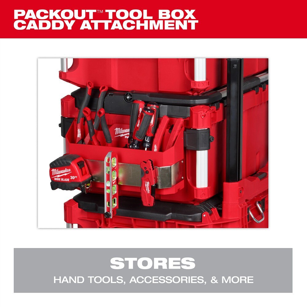 Milwaukee 48-22-8602 PACKOUT Tool Box Caddy Attachment - 5