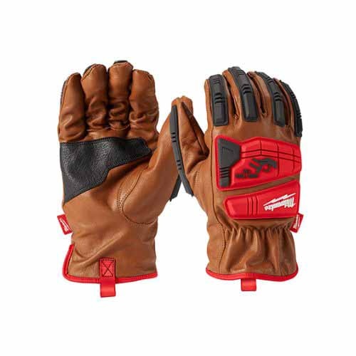 Milwaukee 48-22-8772 Impact Cut Level 3 Goatskin Leather Gloves - L