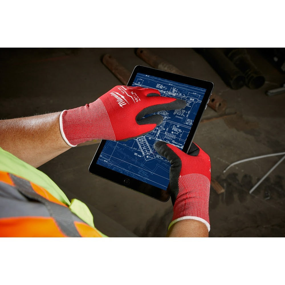 Milwaukee 48-22-8901 Dipped Gloves - M - 7