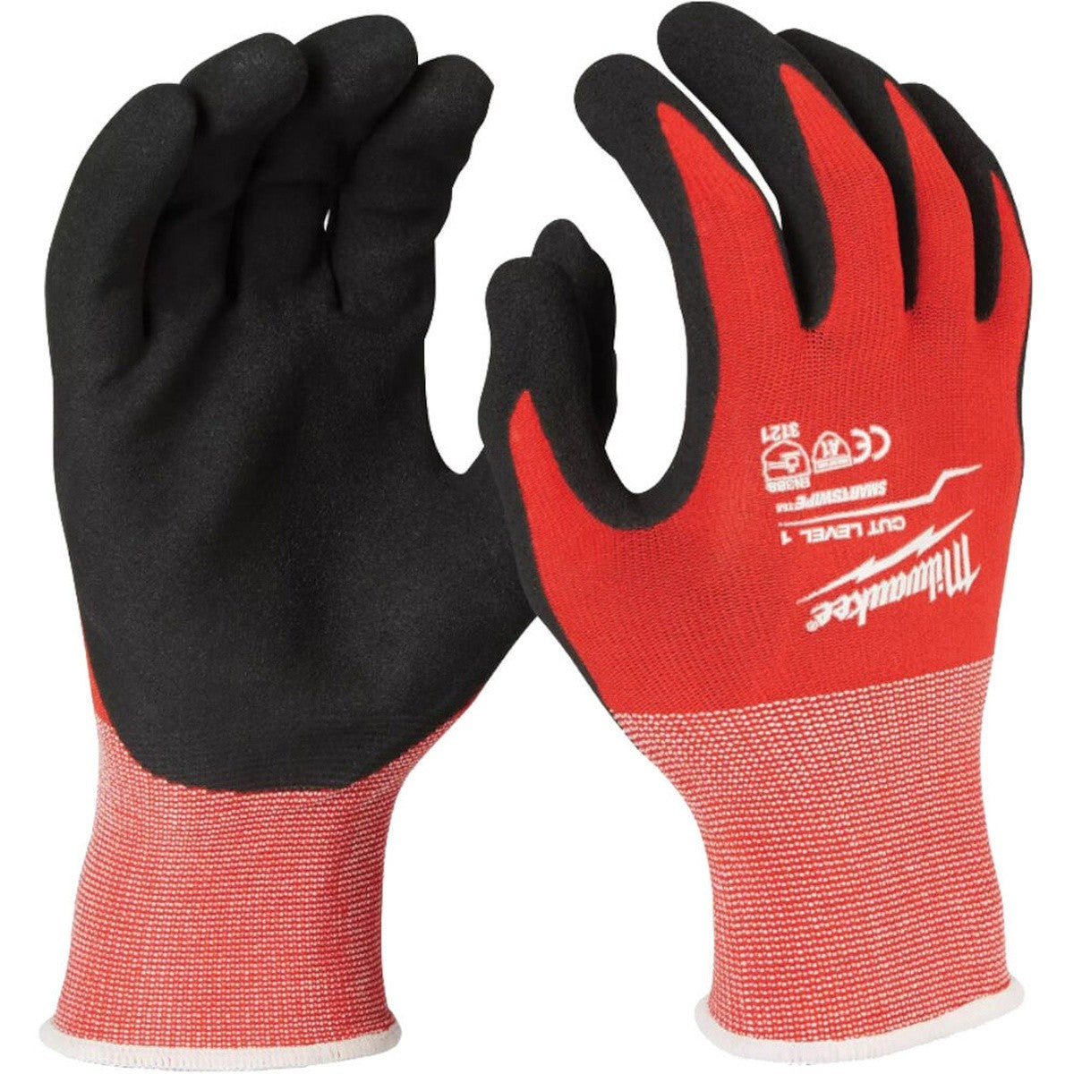 Milwaukee 48-22-8902V (12) Vend Cut Level 1 Nitrile Dipped Gloves - L